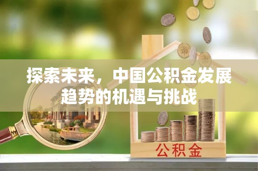 三台探索未来，中国公积金发展趋势的机遇与挑战